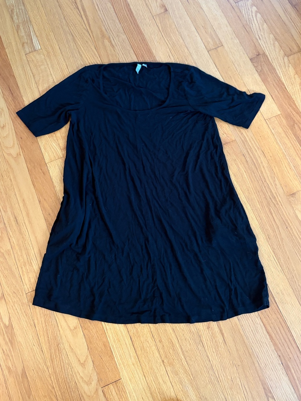 ASOS Black T Shirt Dress